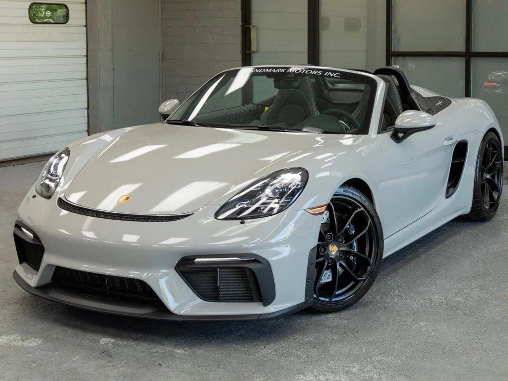 used 2022 Porsche 718 Spyder car, priced at $136,777