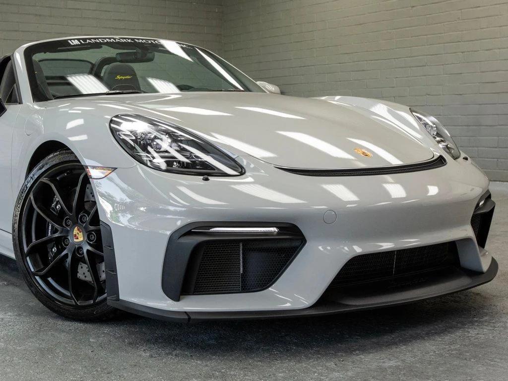used 2022 Porsche 718 Spyder car, priced at $136,777