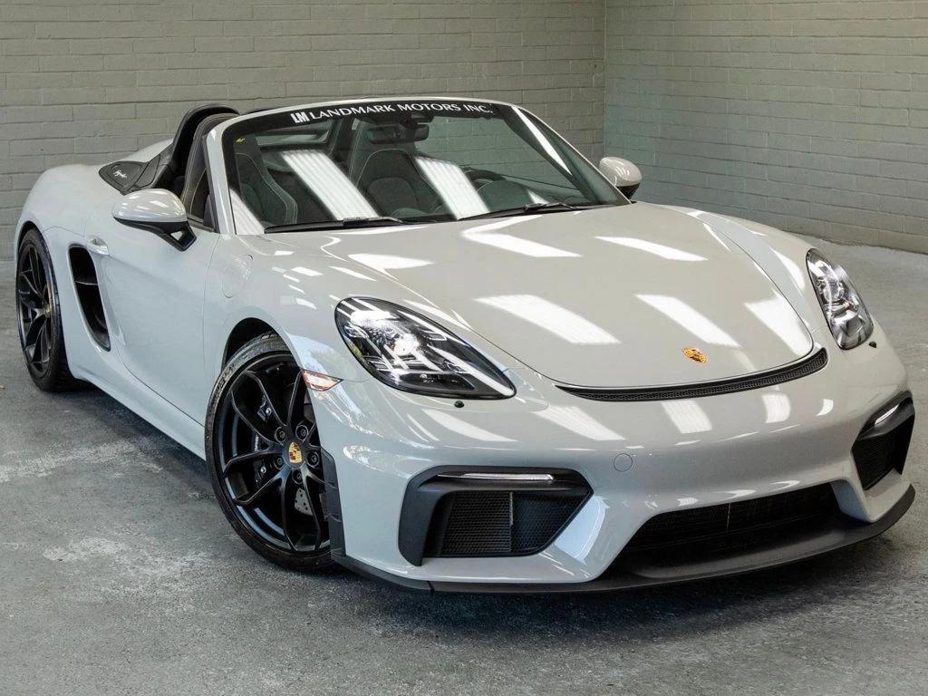 used 2022 Porsche 718 Spyder car, priced at $136,777