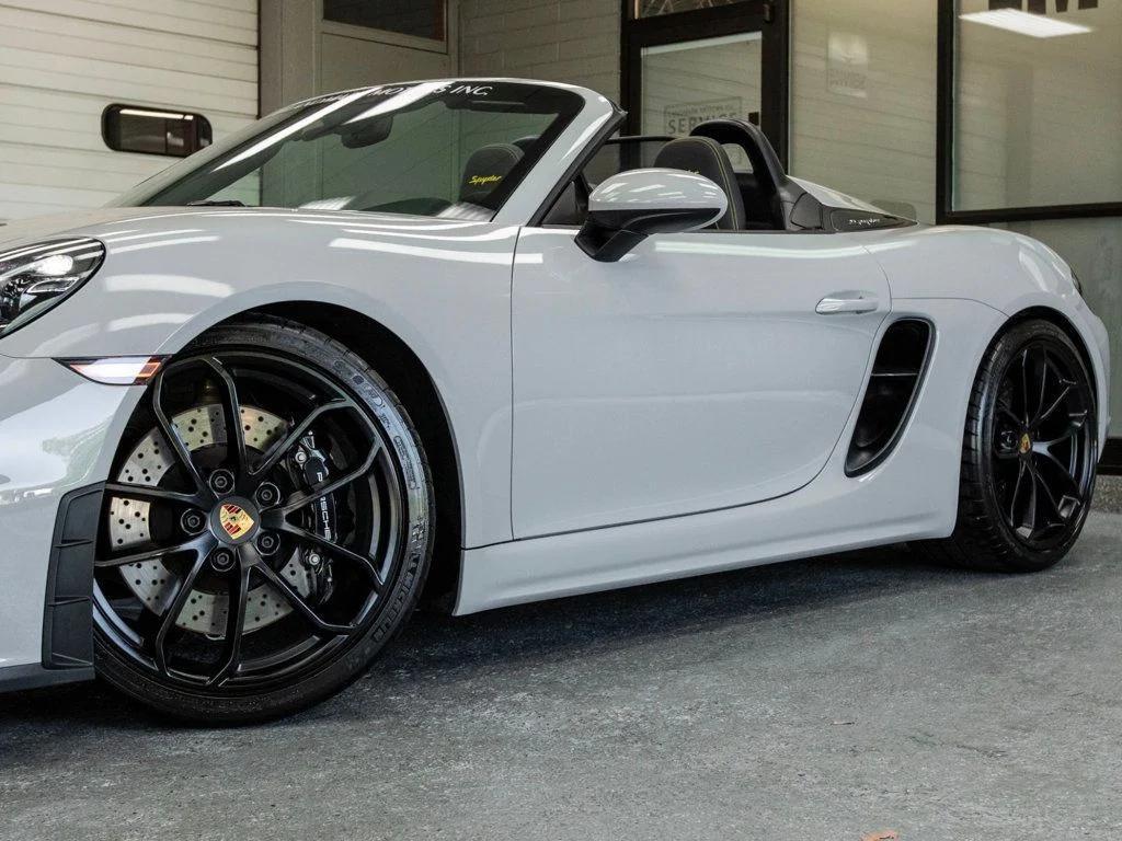 used 2022 Porsche 718 Spyder car, priced at $136,777