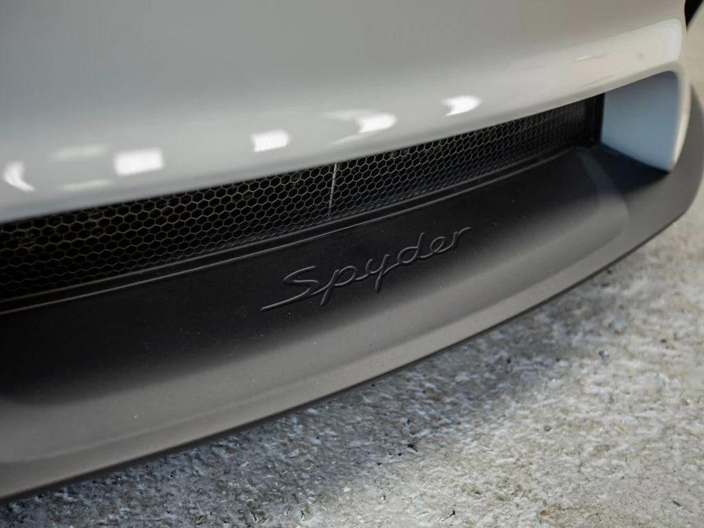 used 2022 Porsche 718 Spyder car, priced at $136,777