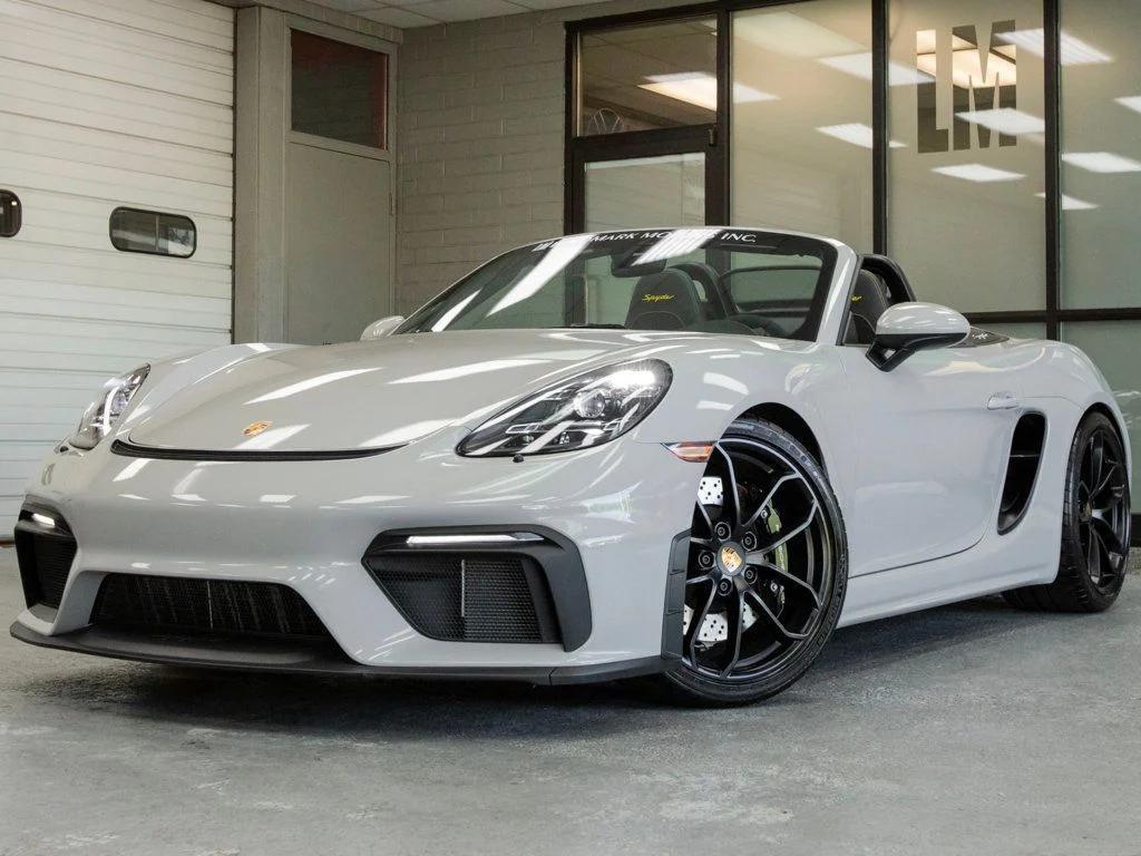 used 2022 Porsche 718 Spyder car, priced at $136,777