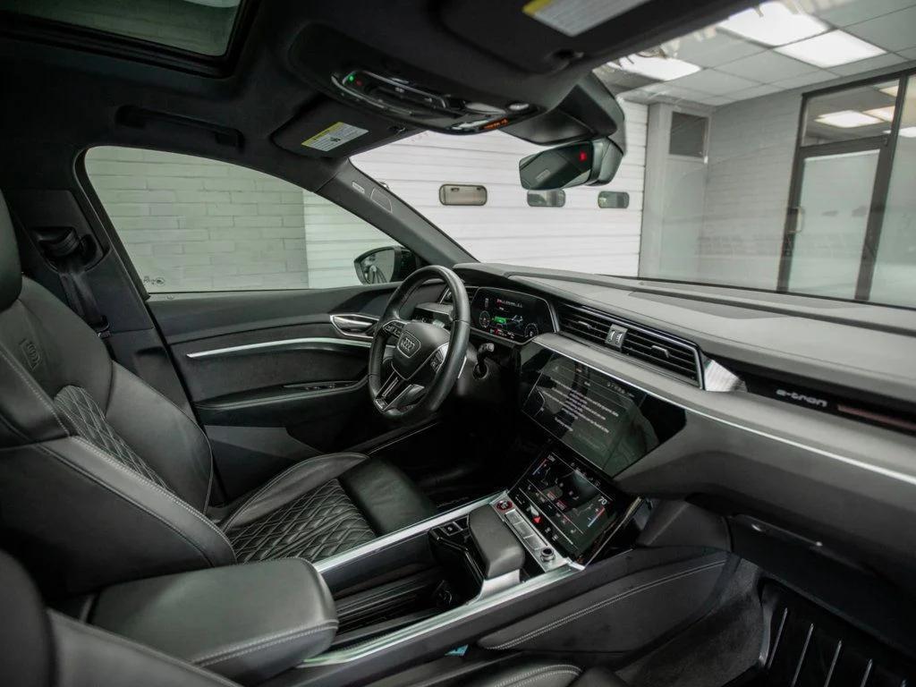 used 2022 Audi e-tron S car, priced at $39,995