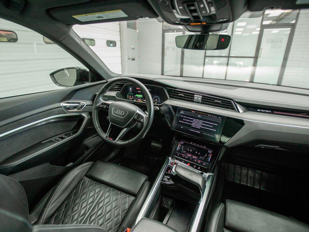 used 2022 Audi e-tron S car, priced at $39,995