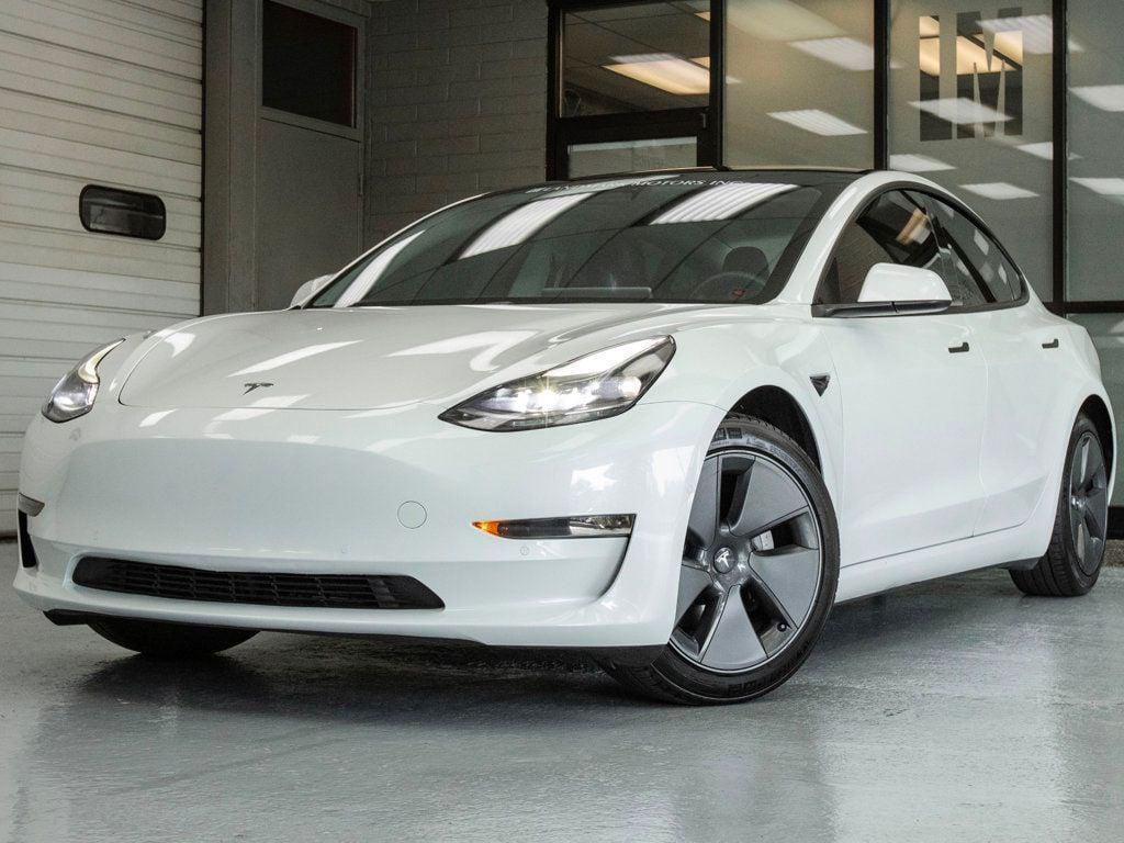 used 2021 Tesla Model 3 car, priced at $23,777