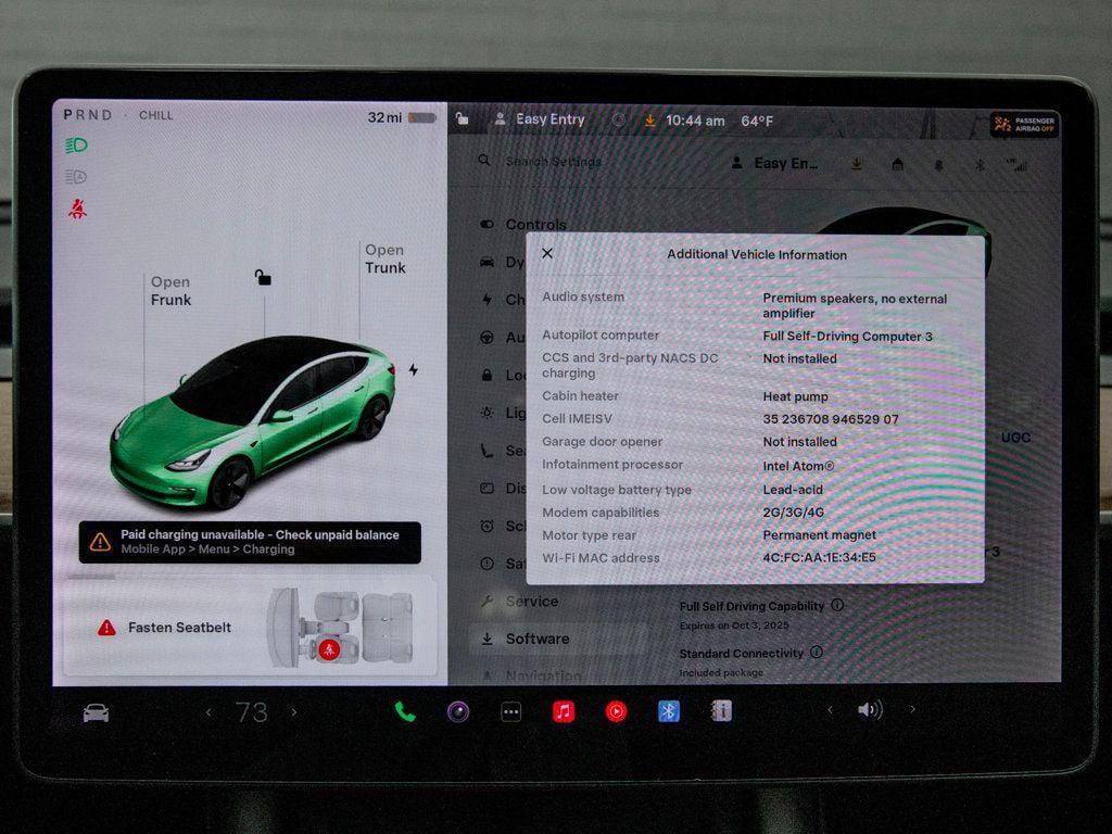used 2021 Tesla Model 3 car, priced at $23,777