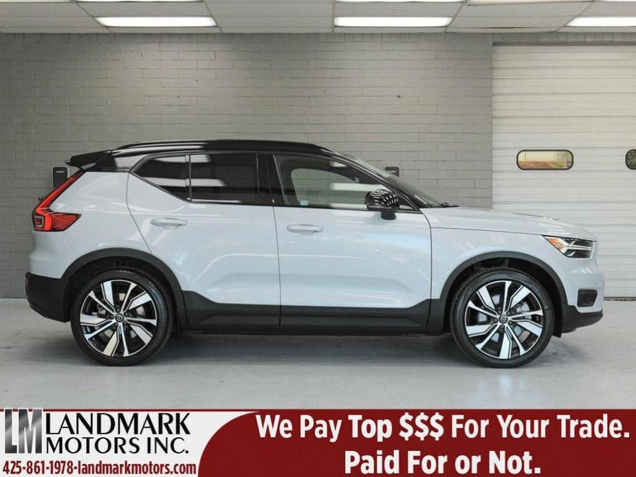 used 2021 Volvo XC40 Recharge Pure Electric car, priced at $34,996