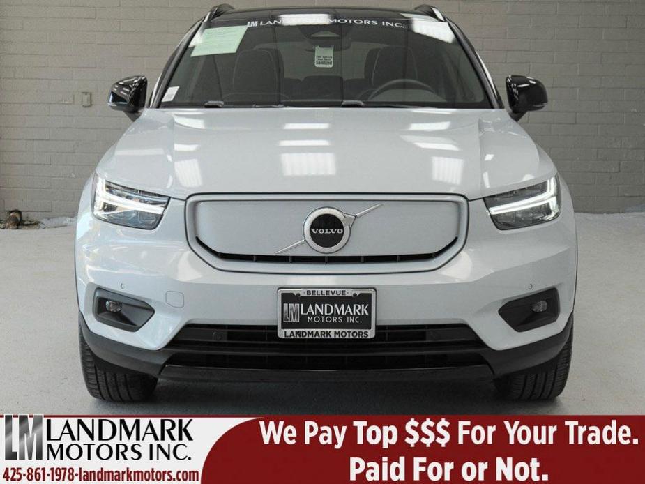 used 2021 Volvo XC40 Recharge Pure Electric car, priced at $34,996