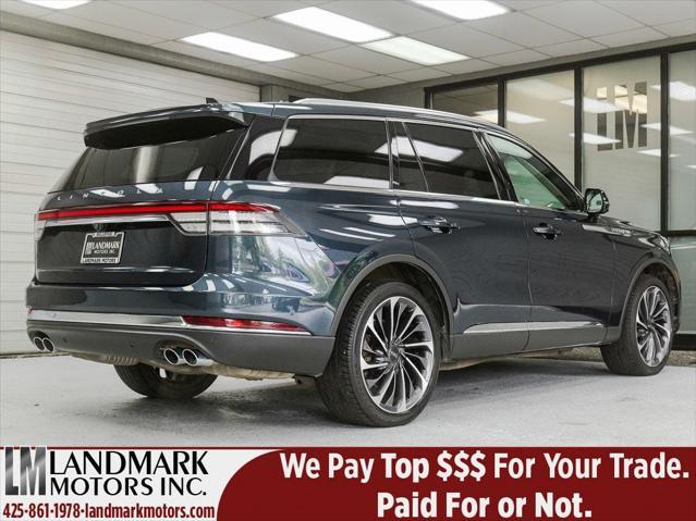 used 2022 Lincoln Aviator car, priced at $46,696