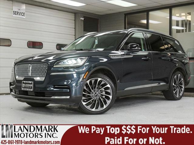 used 2022 Lincoln Aviator car, priced at $46,696