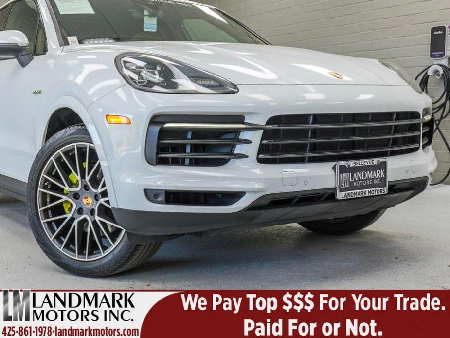 used 2019 Porsche Cayenne E-Hybrid car, priced at $51,995