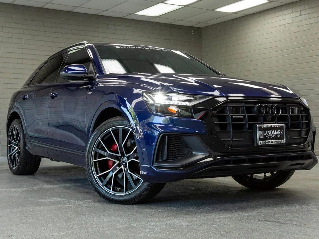 used 2021 Audi Q8 car, priced at $41,495