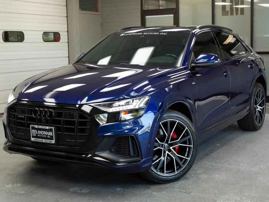 used 2021 Audi Q8 car, priced at $41,495