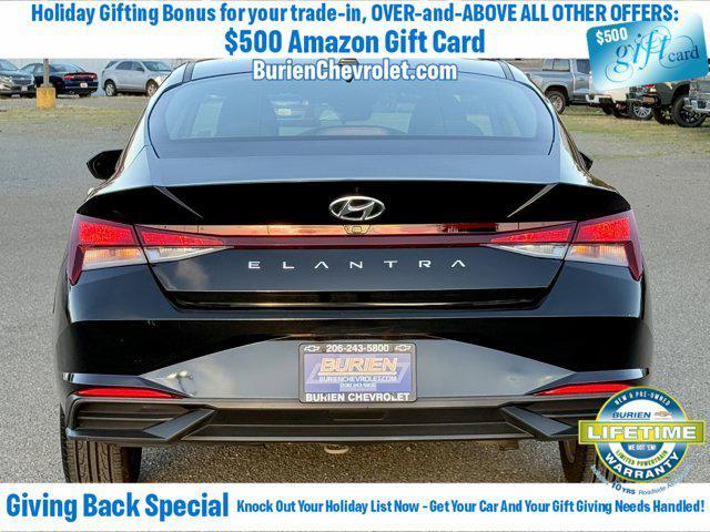 used 2022 Hyundai Elantra car, priced at $15,485