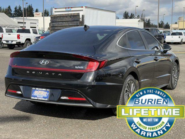 used 2022 Hyundai Sonata Hybrid car, priced at $19,841