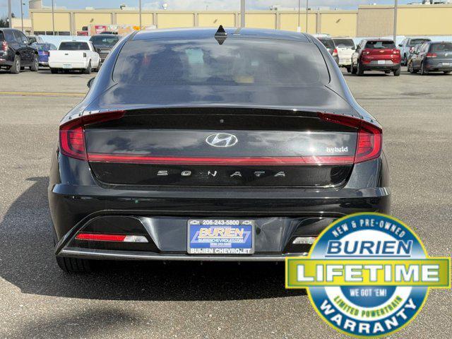 used 2022 Hyundai Sonata Hybrid car, priced at $19,841