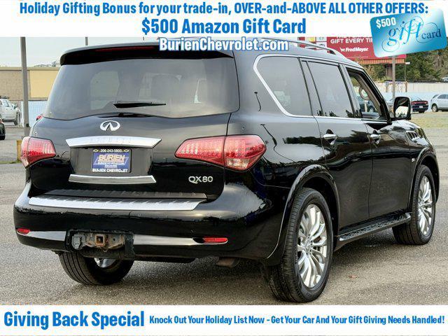 used 2015 INFINITI QX80 car, priced at $17,845