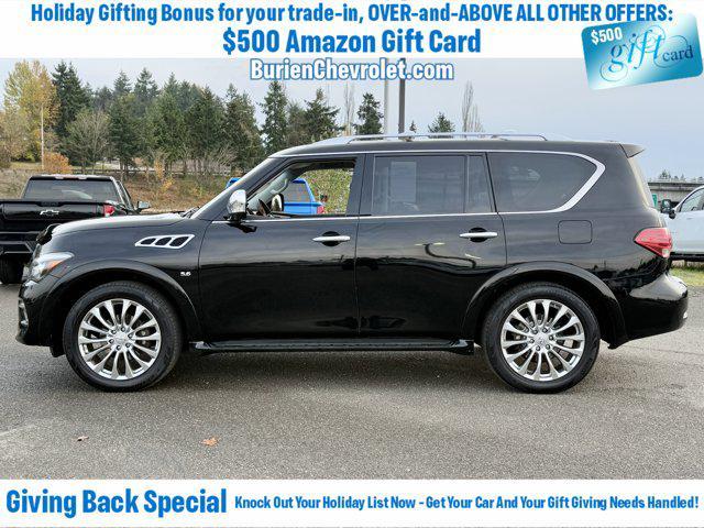 used 2015 INFINITI QX80 car, priced at $17,845