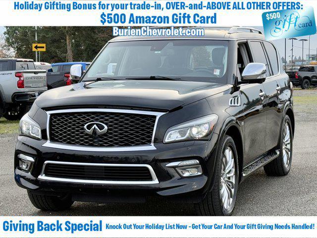used 2015 INFINITI QX80 car, priced at $17,845