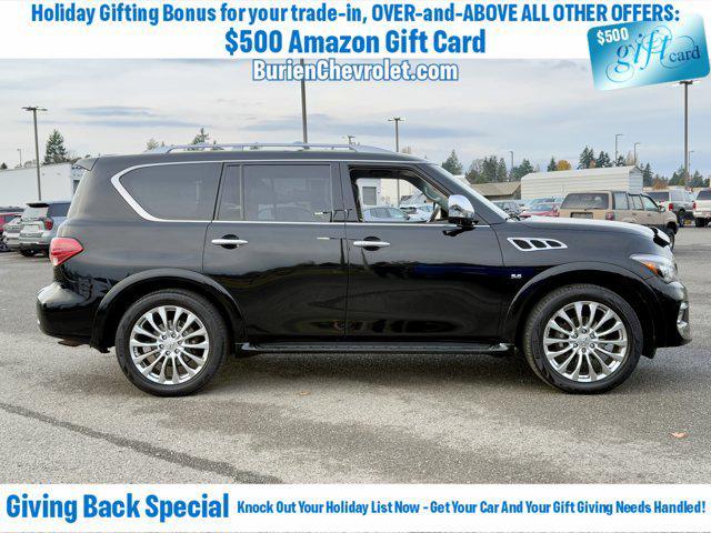 used 2015 INFINITI QX80 car, priced at $17,845