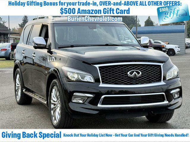 used 2015 INFINITI QX80 car, priced at $17,845