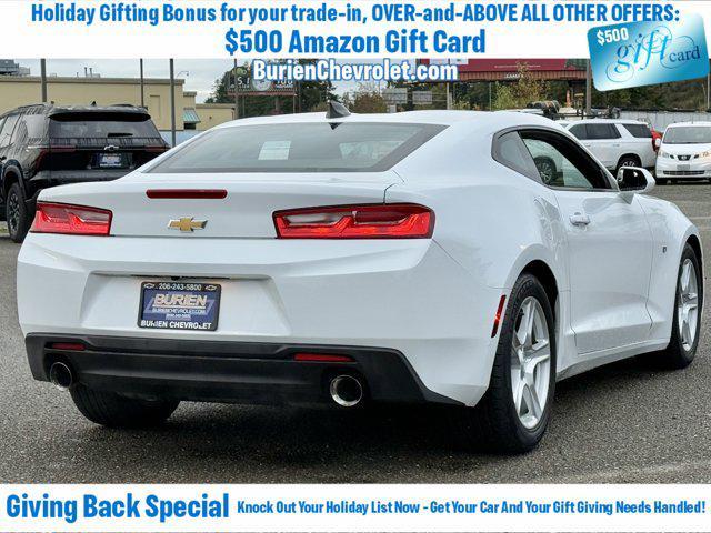 used 2017 Chevrolet Camaro car, priced at $14,845