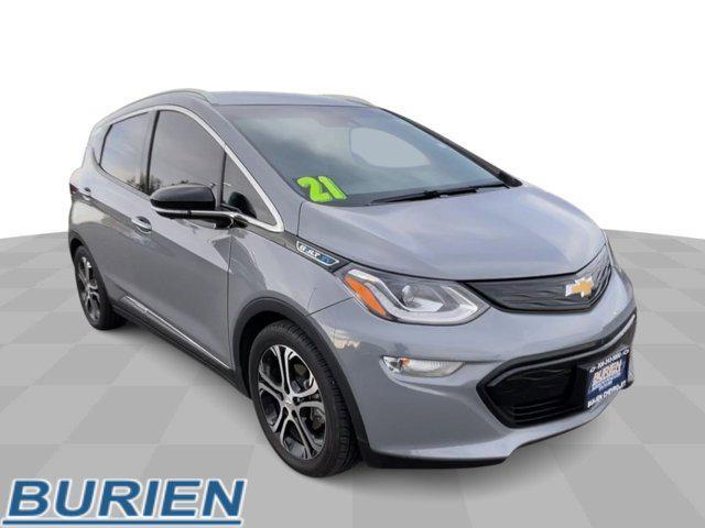 used 2021 Chevrolet Bolt EV car, priced at $19,992