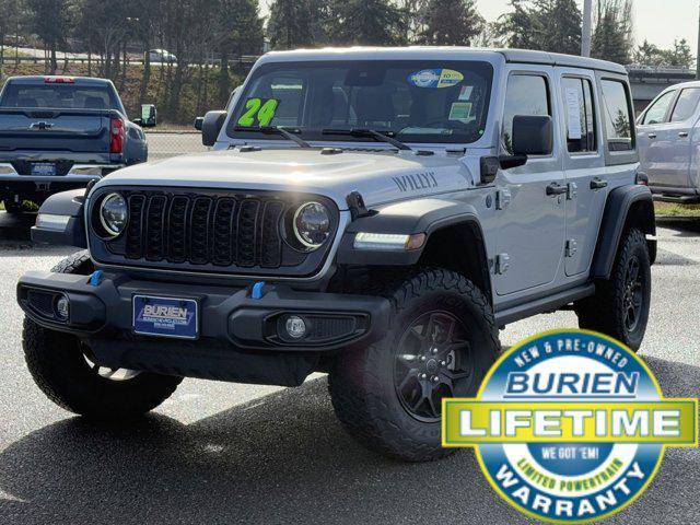 used 2024 Jeep Wrangler 4xe car, priced at $33,842