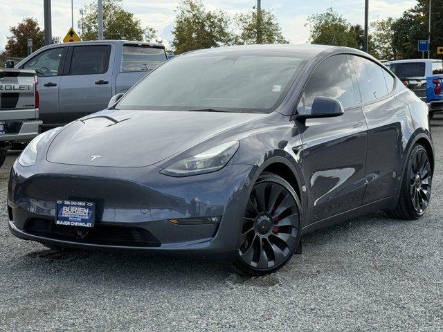used 2023 Tesla Model Y car, priced at $35,485