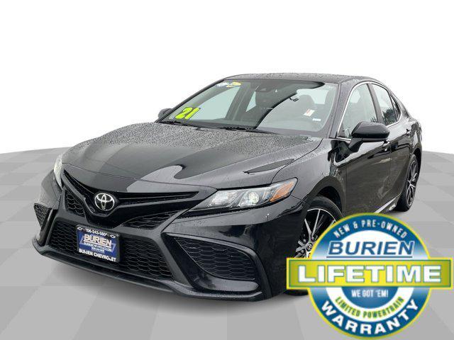 used 2021 Toyota Camry car, priced at $20,841