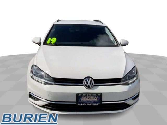 used 2019 Volkswagen Golf SportWagen car, priced at $15,992