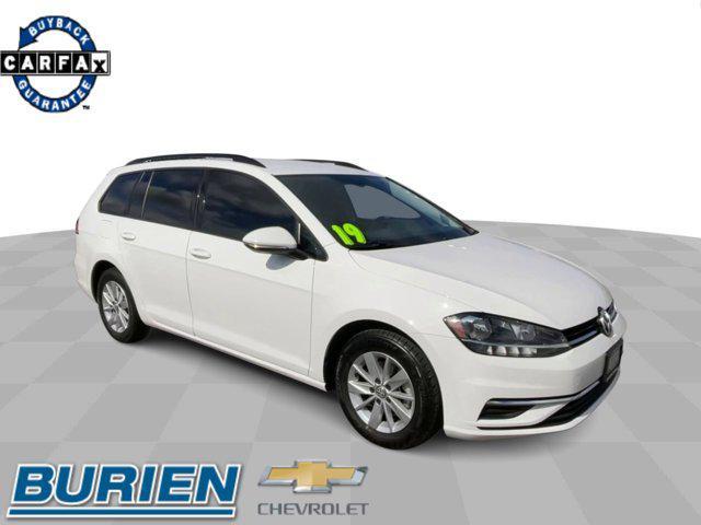 used 2019 Volkswagen Golf SportWagen car, priced at $17,992