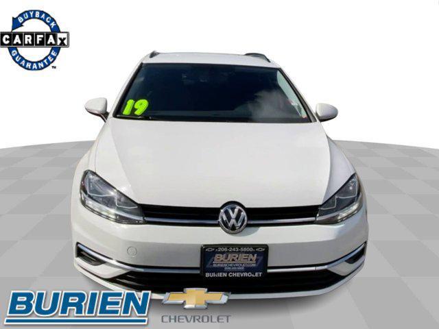 used 2019 Volkswagen Golf SportWagen car, priced at $17,992