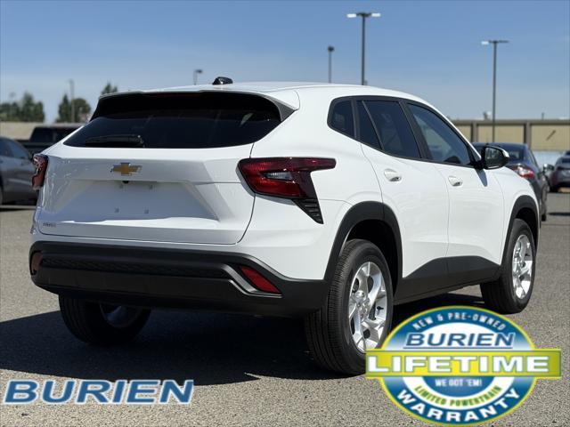 new 2025 Chevrolet Trax car, priced at $22,362