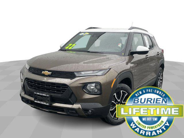 used 2022 Chevrolet TrailBlazer car, priced at $25,492