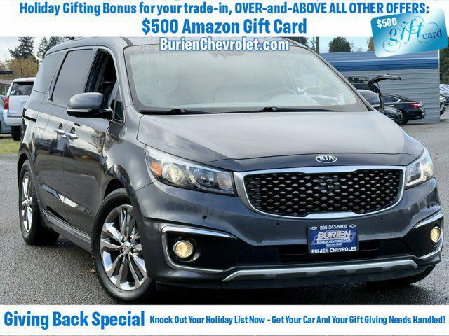 used 2018 Kia Sedona car, priced at $13,485