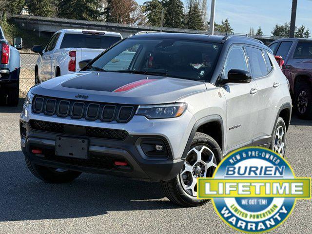 used 2022 Jeep Compass car, priced at $22,845