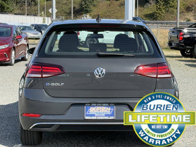 used 2019 Volkswagen e-Golf car, priced at $15,845