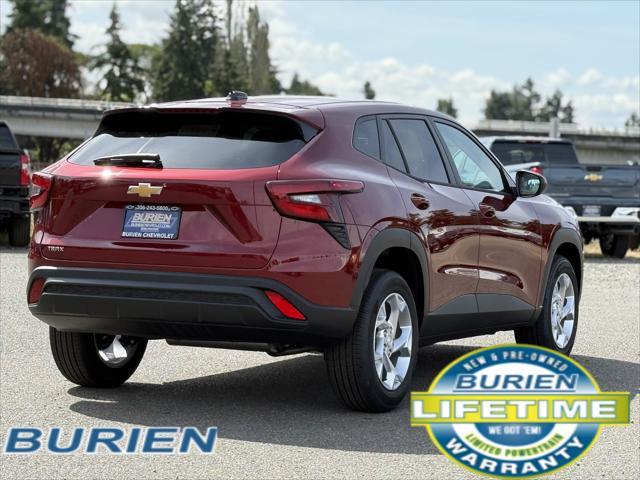 new 2025 Chevrolet Trax car, priced at $22,722