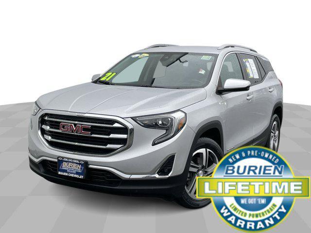 used 2021 GMC Terrain car, priced at $23,992