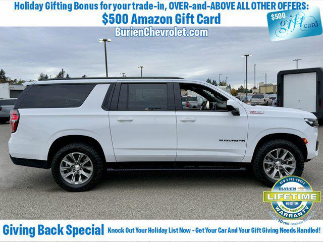 used 2021 Chevrolet Suburban car, priced at $51,485