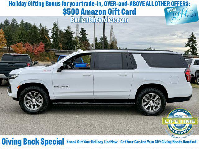 used 2021 Chevrolet Suburban car, priced at $51,485