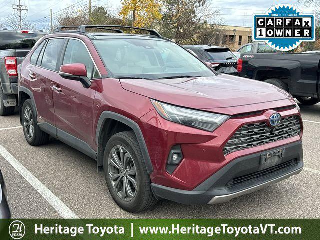 used 2022 Toyota RAV4 Hybrid car, priced at $38,000