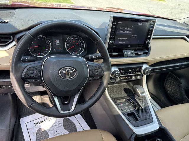 used 2022 Toyota RAV4 car, priced at $33,500