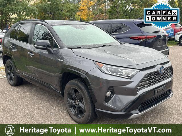 used 2021 Toyota RAV4 Hybrid car, priced at $36,000