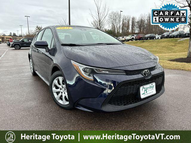 used 2021 Toyota Corolla car, priced at $18,500