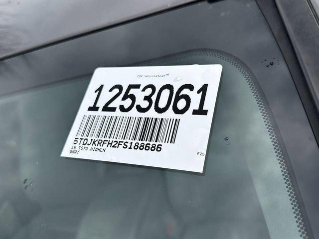 used 2015 Toyota Highlander car, priced at $21,000
