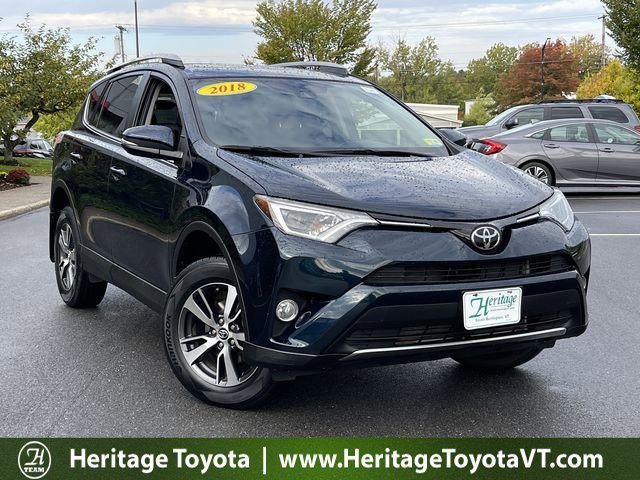used 2018 Toyota RAV4 car, priced at $20,000