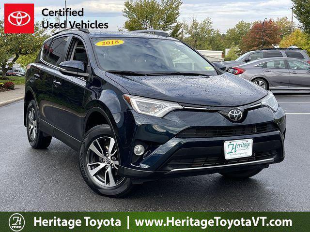used 2018 Toyota RAV4 car, priced at $20,000