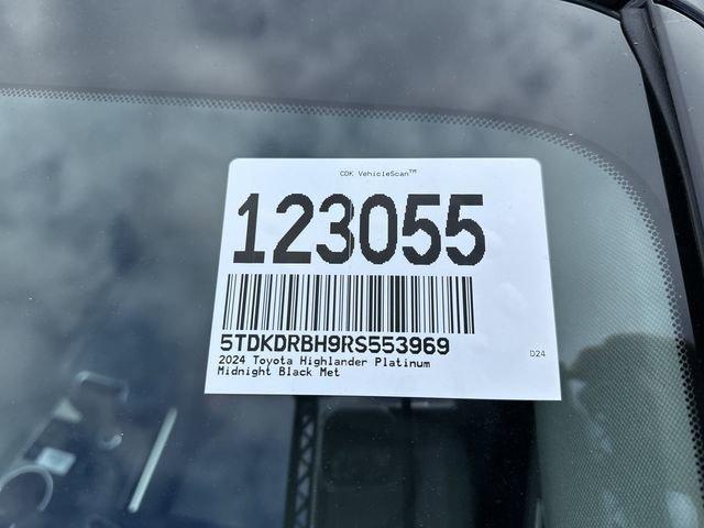 new 2024 Toyota Highlander car, priced at $54,482